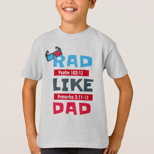 T-shirt de base pour enfants d'écriture (Devant)