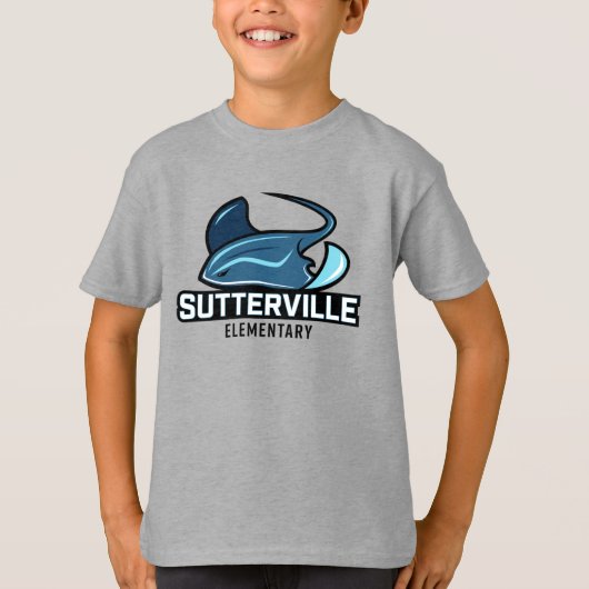 T-shirt de base pour enfants (Sutterville) (Devant)