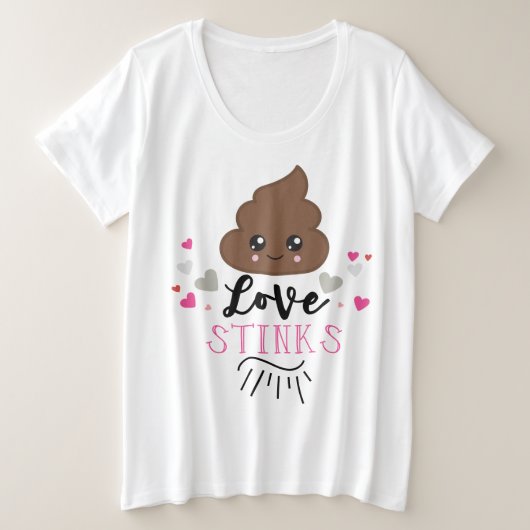 T-shirt de base pour femmes de taille plus grande (Design devant)