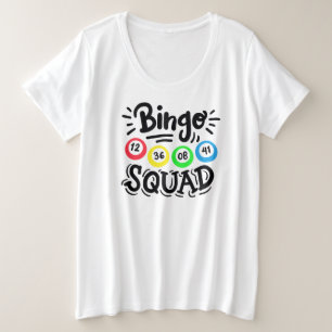 T-shirt de base pour femmes de taille plus grande