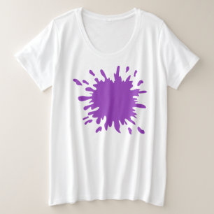 T-shirt de base pour femmes de taille plus grande