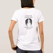 T-shirt de base pour femmes/devis (Dos)