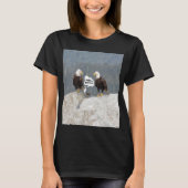 T-shirt de base pour femmes Eagles et Seagull (Devant)