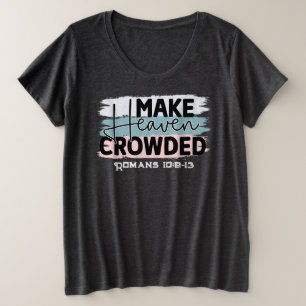 T-shirt de base pour femmes en grande taille