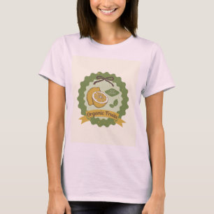 T-shirt de base pour femmes Fruits bio