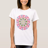 T-shirt de base pour femmes Mandala (Devant)