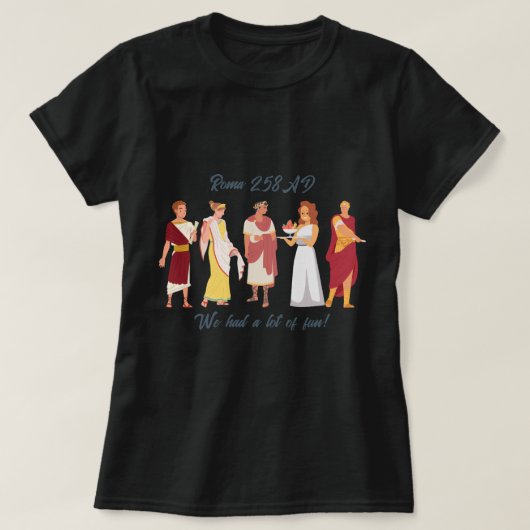 T-shirt de base pour femmes Roma 258 AD (Design devant)