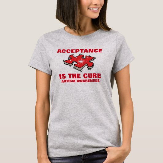 T-shirt de base pour femmes sensibilisation sur l' (Devant)