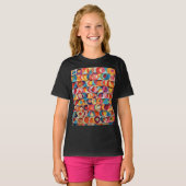 T-shirt de base pour fille (Devant entier)