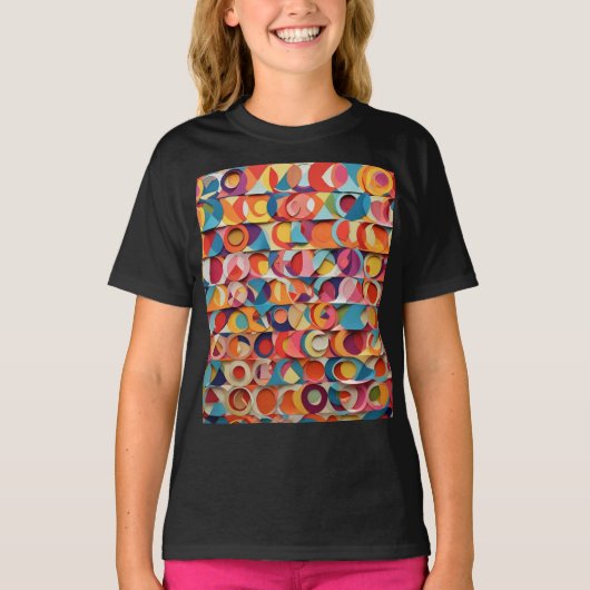 T-shirt de base pour fille (Devant)