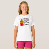T-shirt de base pour filles (Devant entier)