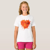 T-shirt de base pour filles (Devant entier)