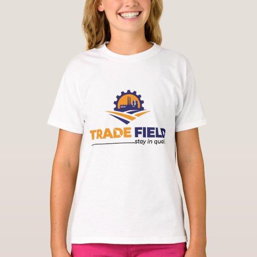 T-shirt de base pour filles (Devant)