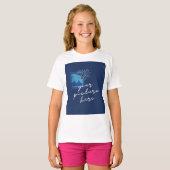 T-shirt de base pour filles (Devant entier)