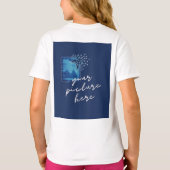 T-shirt de base pour filles (Dos)