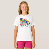 T-shirt de base pour filles (Devant entier)