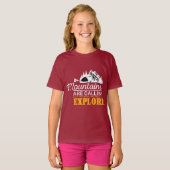 T-shirt de base pour filles (Devant entier)
