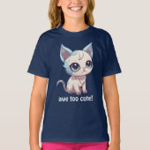T-shirt de base pour filles (Devant)