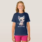 T-shirt de base pour filles (Devant entier)