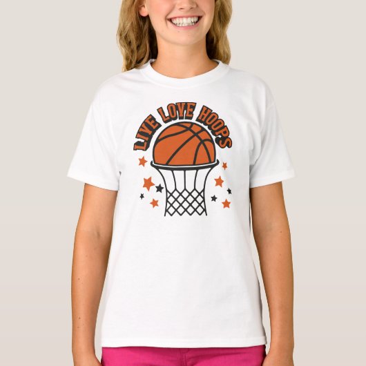 T-shirt de base pour filles (Devant)