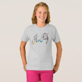 T-shirt de base pour filles (Devant entier)
