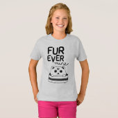 T-shirt de base pour filles (Devant entier)