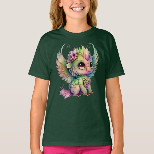 T-shirt de base pour filles (Devant)