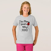 T-shirt de base pour filles (Devant entier)