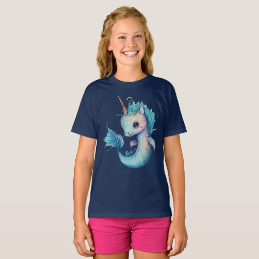 T-shirt de base pour filles (Devant entier)