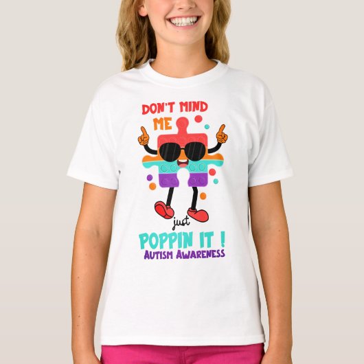 T-shirt de base pour filles (Devant)