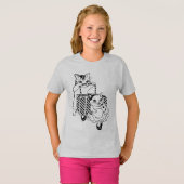 T-shirt de base pour filles (Devant entier)