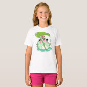 T-shirt de base pour filles (Devant entier)