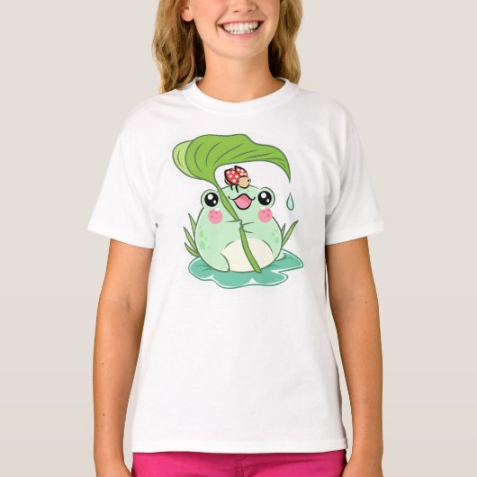 T-shirt de base pour filles (Devant)