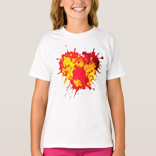 T-shirt de base pour filles (Devant)