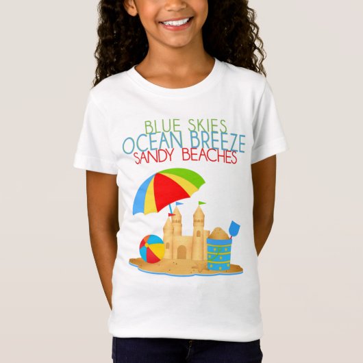 T-shirt de base pour filles (Devant)