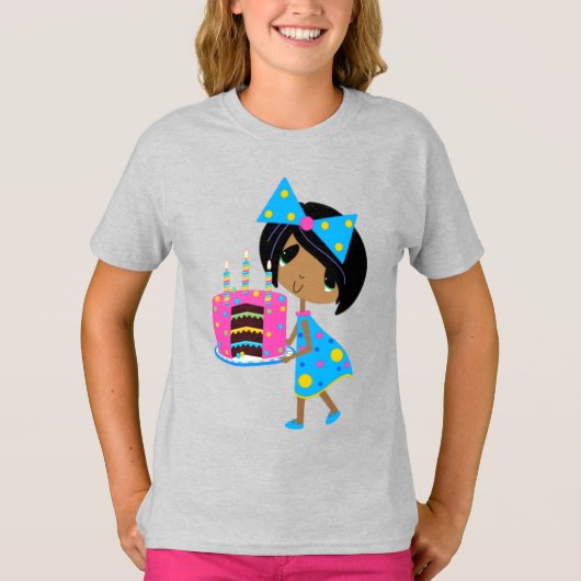 T-shirt de base pour filles (Devant)