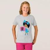 T-shirt de base pour filles (Devant entier)