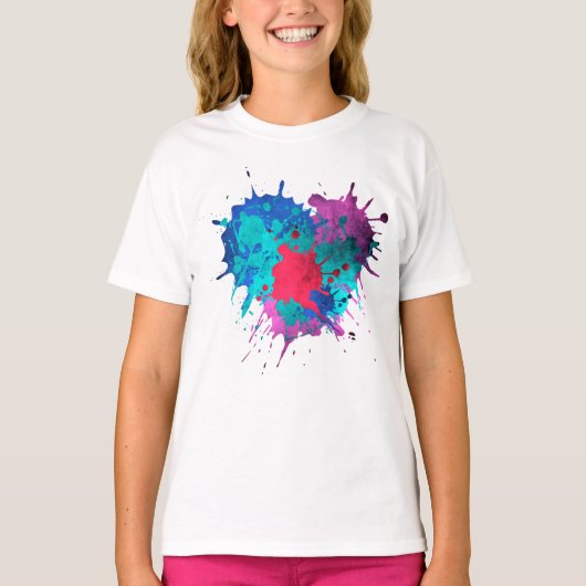 T-shirt de base pour filles (Devant)