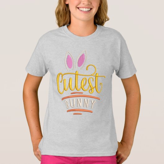 T-shirt de base pour filles (Devant)