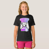 T-shirt de base pour filles (Devant entier)