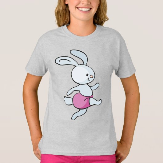 T-shirt de base pour filles (Devant)