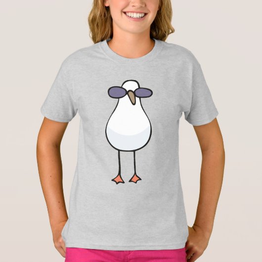 T-shirt de base pour filles (Devant)