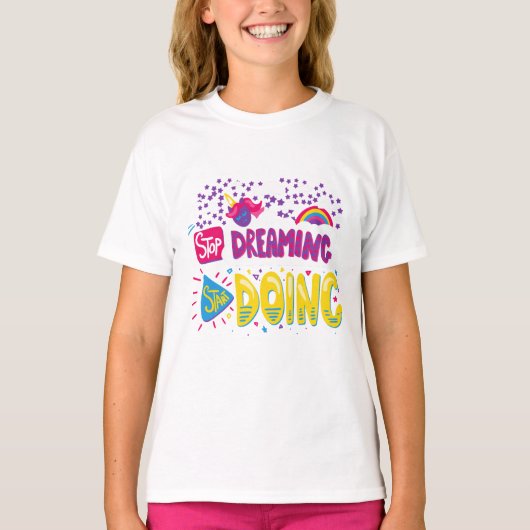 T-shirt de base pour filles (Devant)