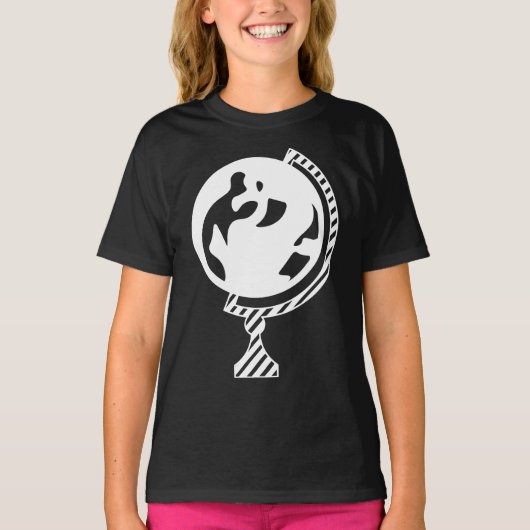 T-shirt de base pour filles (Devant)