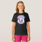 T-shirt de base pour filles (Devant entier)