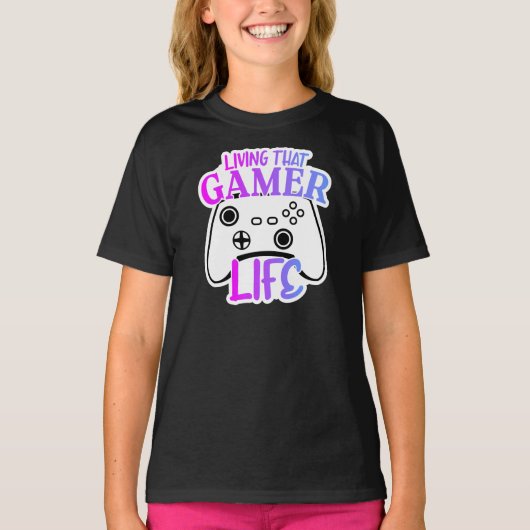 T-shirt de base pour filles (Devant)