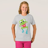 T-shirt de base pour filles (Devant entier)