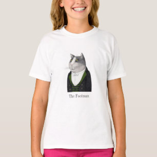 T-Shirt de base pour filles CAT FOOTMAN