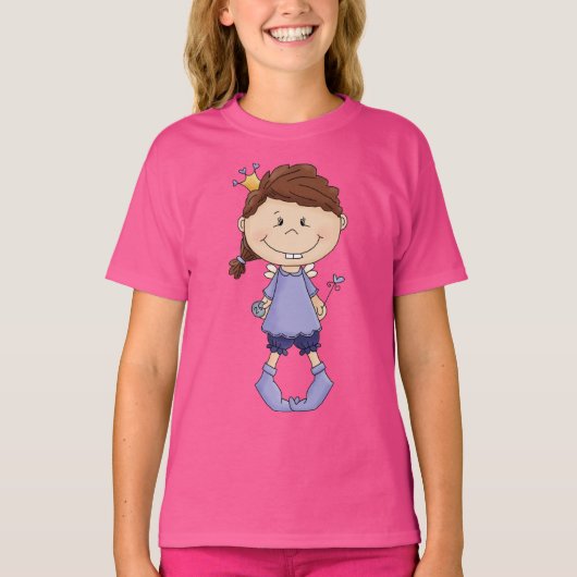 T-shirt de base pour filles de fées (Devant)