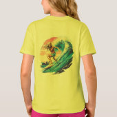 T-Shirt De Base Pour Filles - Fit Classique, Coton (Dos)